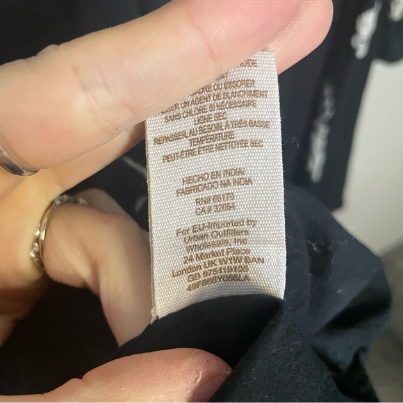 Free People Austin Emma Embroidered Tunic Dress in Black - Picture 10 of 10